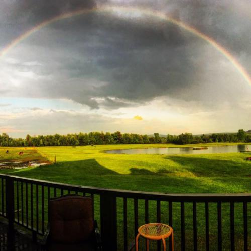 Rainbow over Boyd Family Ranch